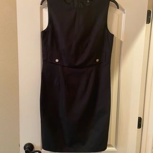 Brooks Brothers sleeveless black dress